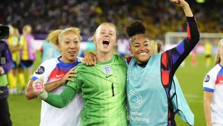 Hannah Hampton: England heading in ‘right direction’ after dramatic penalty win