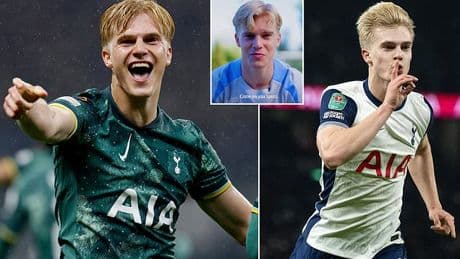 Tottenham star Lucas Bergvall, 19, signs new SIX-YEAR deal after impressive Premier League debut season