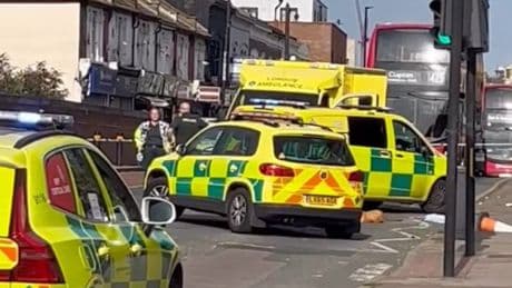 Man arrested for false imprisonment after woman found critically injured in London