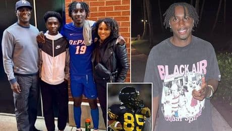 College soccer star's cause of death revealed after son of former NFL player died suddenly in dorm room