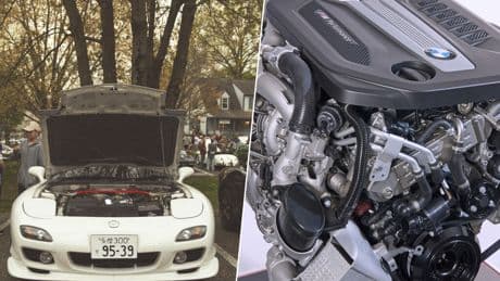 La manera más barata de mantener un Mazda RX-7 es embutirle un motor diésel. Y, sí, hay quien se ha atrevido con ello