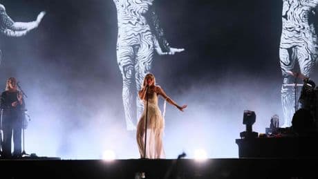 Norveçli şarkıcı Aurora, İstanbul'da konser verdi