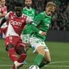 Ligue 1 : Monaco dauphin provisoire après sa victoire à Saint-Etienne, dont l'avenir s'assombrit