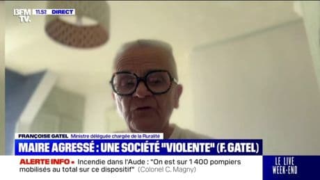 Agression d'un maire en Isère: "C'est une société toute entière qui a basculé dans la violence", réagit la ministre déléguée chargée de la Ruralité