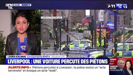 Liverpool : une voiture percute des piétons - 26/05