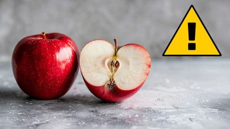 Nicht alles am Apfel ist genießbar: Diese Teile sollten Sie meiden