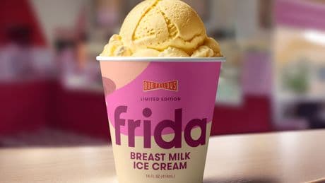 Breast milk-inspired ice cream for sale: ‘Just like mom used to make’