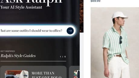 Ralph Lauren's AI styling app feels luxe and exclusive &mdash; but it admits you still need to try clothes on