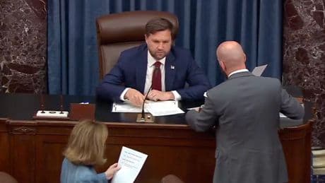 Three Republican senators break with Trump to vote against codifying DOGE spending cuts
