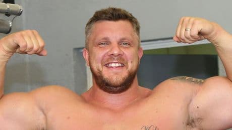 Who is Luke Stoltman and how has the powerlifter performed in World’s Strongest Man events?