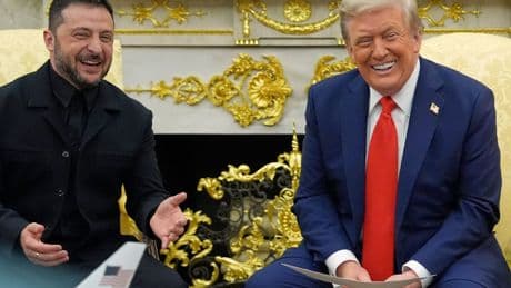 Selenskyj bei Trump - Verändert dieses Lachen die Welt?