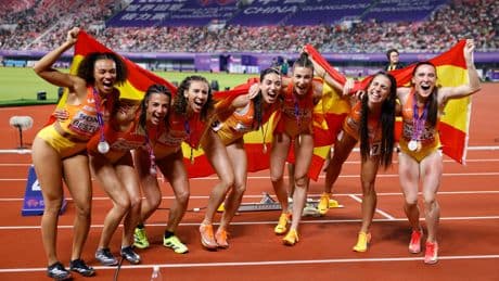Las velocistas piden pista tras el oro en China: “¡Las mujeres al poder!”