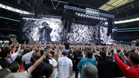 Oasis fan dies at Wembley stadium show after plunging from top tier