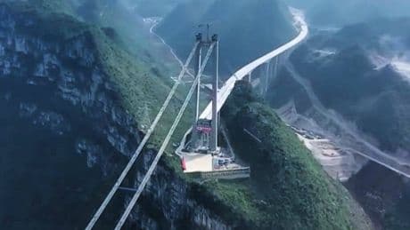 Así será el puente más alto del mundo: estará en China y desafiará los límites de la arquitectura