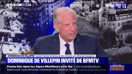 Guerre en Ukraine: Donald Trump "nous entraine avec lui dans le mur", estime Dominique De Villepin