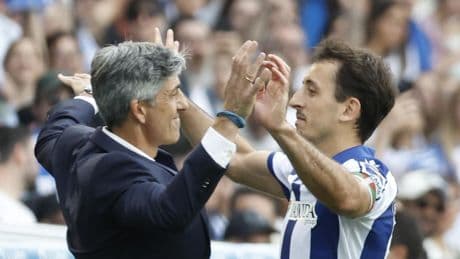 Mariezkurrena rescata a la Real Sociedad en la despedida de Imanol en Anoeta