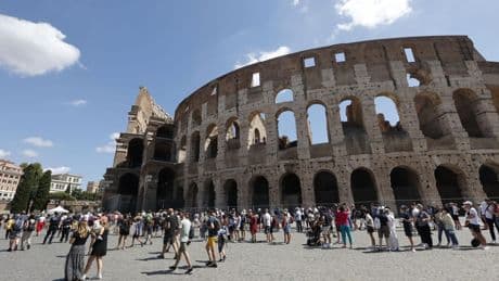 American tourist impaled while trying to climb over fence at Rome's Colosseum