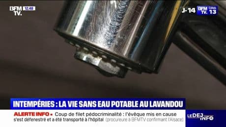 Inondations au Lavandou: des habitants toujours privés d'eau potable