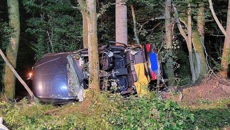 Two married couples found dead in British car after crash in Germany