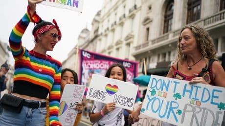 Ban on political parties taking part in Pride ‘a retrograde step’, says minister
