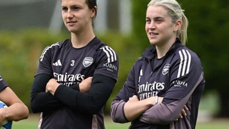 Alessia Russo willing ‘to suffer’ in Arsenal’s battle Champions League glory with holders Barcelona
