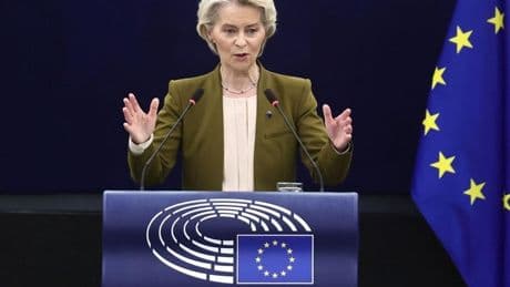 Von der Leyen promete financiación para la interconexión entre España y Francia