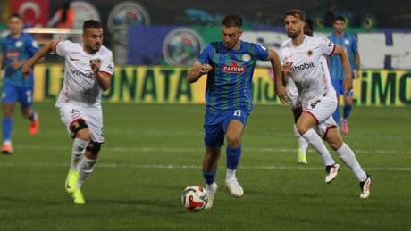 Rize'de uzatmalar nefes kesti! Üç puan tek golle geldi