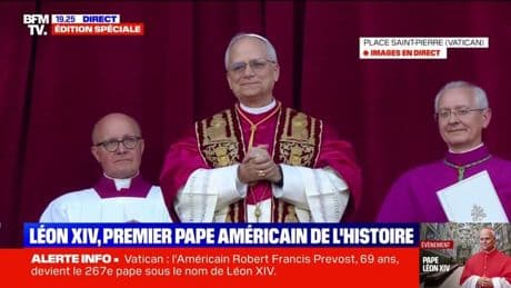 Le monde découvre le nouveau pape Robert Francis Prevost élu sous le nom de Léon XIV