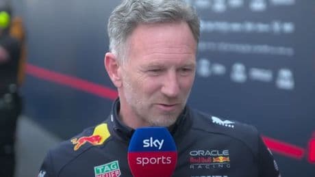 Christian Horner's bizarre "making love" compliment to McLaren after show of dominance