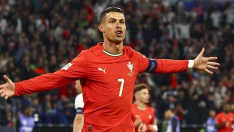 El balance de Cristiano Ronaldo contra España: sólo una noche de gloria con un 'hat trick'