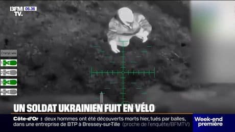 Ukraine: blessé à la jambe sur le front, un soldat se sauve grâce à un vélo livré par drone