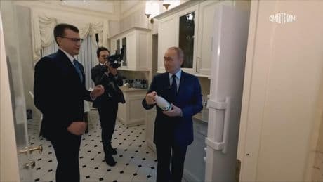 Quand la télévision russe entrouvre le frigidaire de Vladimir Poutine