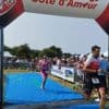 Triathlon de Mesquer. Maëlys Le Roy et Raphaël Casile l’emportent haut la main