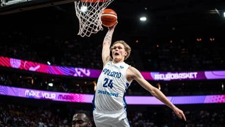 La explosión del jugador más joven del Eurobasket, que pasó por Madrid