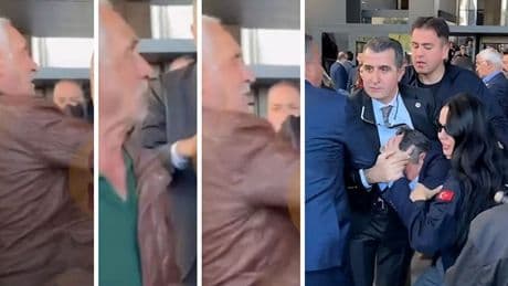Özgür Özel'e yumruk atan saldırganın kimliği belli oldu: Evlat katili çıktı!