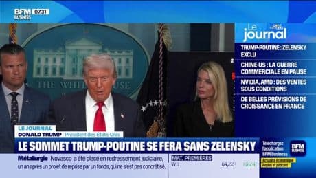 Guerre en Ukraine: Donald Trump "contrarié" après le refus de Volodymyr Zelensky de céder des terres à la Russie