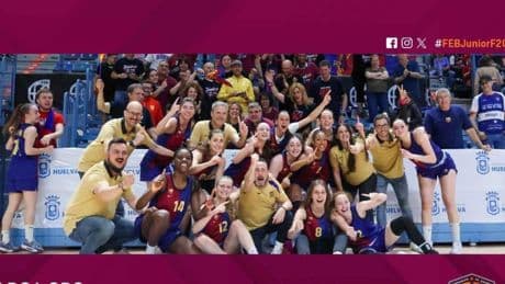 El Barça se despide del basket femenino con el título de España júnior