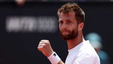 Corentin Moutet signe sa première victoire face à un joueur du Top 10 au Masters 1000 de Rome