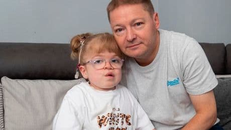 Disabled little girl returns to school after council axed her transport to school