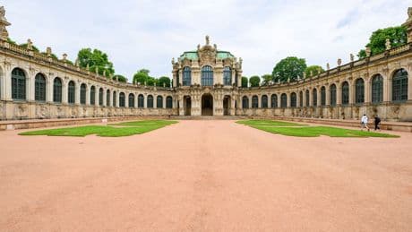 Historische Bauten: Innenhof-Sanierung des Dresdner Zwingers vor Abschluss