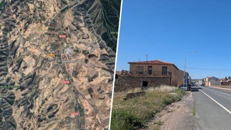 Valverde es uno de los pueblos menos interesantes de España. Excepto por un motivo: está en cuatro comunidades autónomas a la vez
