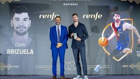Darío Brizuela, elegido el Mejor Jugador Nacional de la temporada
