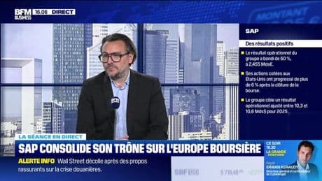 SAP consolide son trône sur l'Europe boursière - 23/04