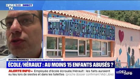 Agressions dans une école: "Il faut accompagner les enfants, mais aussi les familles qui sont extrêmement choquées", déplore le porte-parole de France Victimes