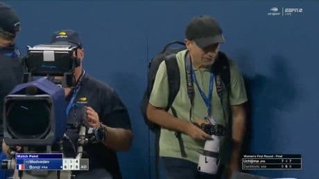 Photographer at centre of Daniil Medvedev US Open meltdown calls in LAWYERS over ‘lynching’