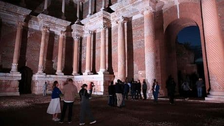 Sardes Antik Kenti'nde gece müzeciliği deneyimi
