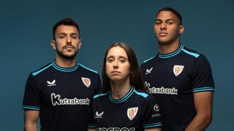 El Athletic presenta la segunda equipación para la temporada 25-26