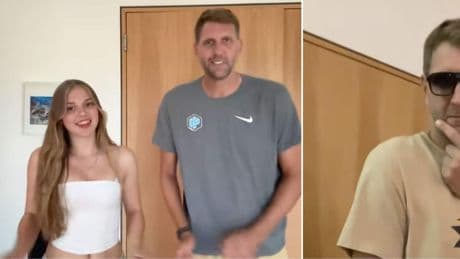 Millionen Aufrufe: Dirk Nowitzki tanzt mit seiner Nichte (14) und geht viral