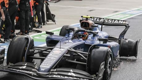 Sainz disconforme con la decisión de Williams: "me sorprendió el neumático que pusimos en el Pit Lane"