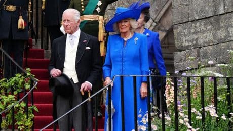 Holyrood Week: Royals in Schottland: Camilla und Anne begeistern im Partnerlook